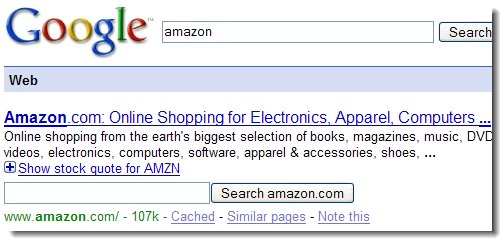 Nieuwste versie Google vertoont extra zoekbox