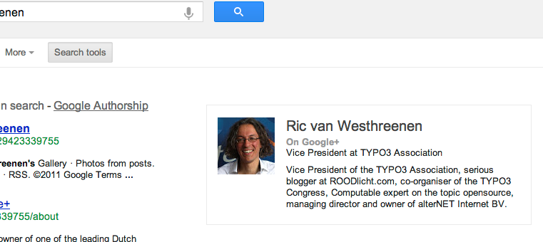 weergave knowledgegraph
