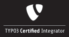 TYPO3 Certificering Logo