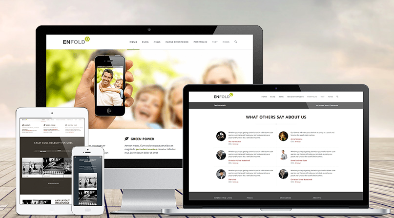 Responsive web design example