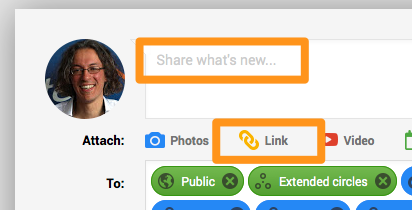 Google+ linkbuilding