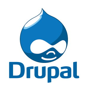 logos voor vergelijking drupal, wordpress en TYPO3